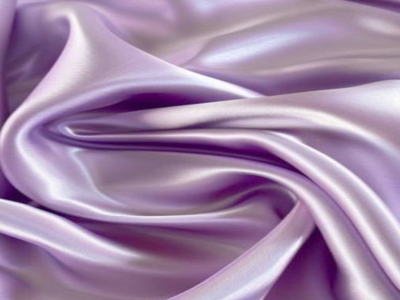 پارچه ساتن ابریشم  ویتنام رنگ یاسی 