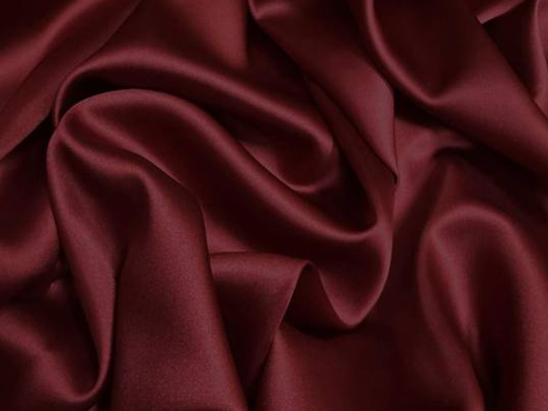 پارچه ساتن ابریشم ویتنام رنگ زرشکی